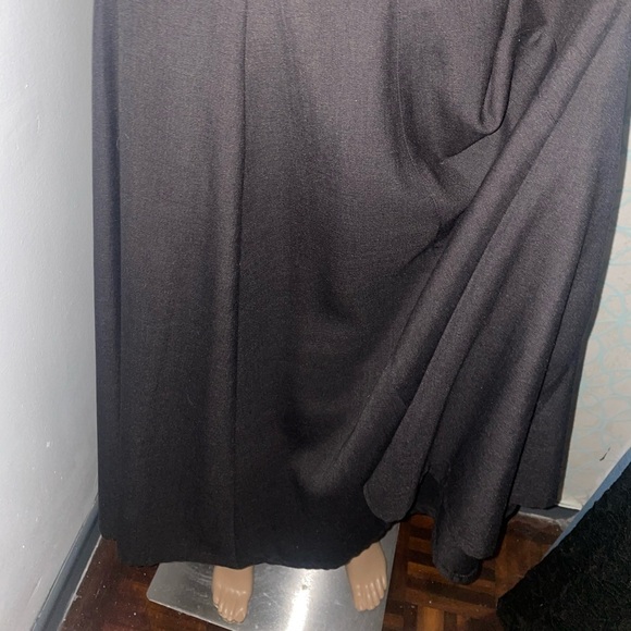 NWNT Alexis SAYsgh Chic A line Black Flared Skirt size 6 - Picture 7 of 9